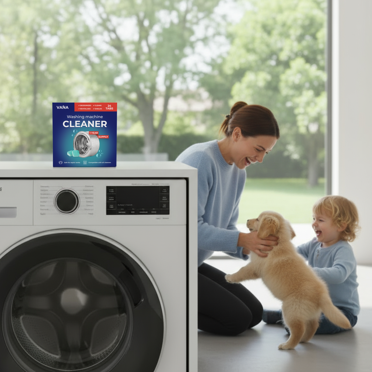 Deep Clean, Fresh Machine | VANA Washing Machine Cleaner Pro