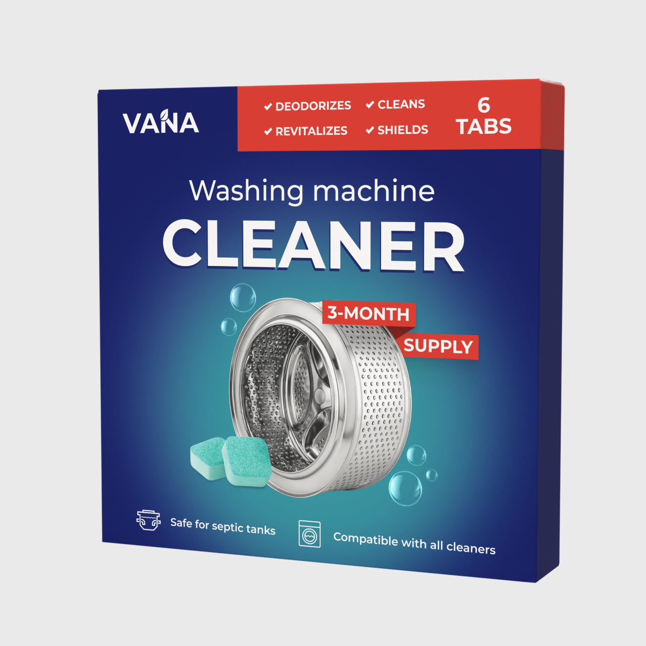 Deep Clean, Fresh Machine | VANA Washing Machine Cleaner Pro
