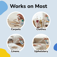 Messy Eater Stain Treater. Tough on Stains. Gentle on Everything Else.